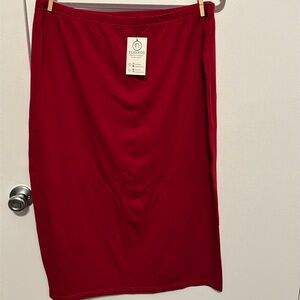 Nuggles red skirt